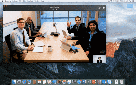 Skype for Business最终进入Mac